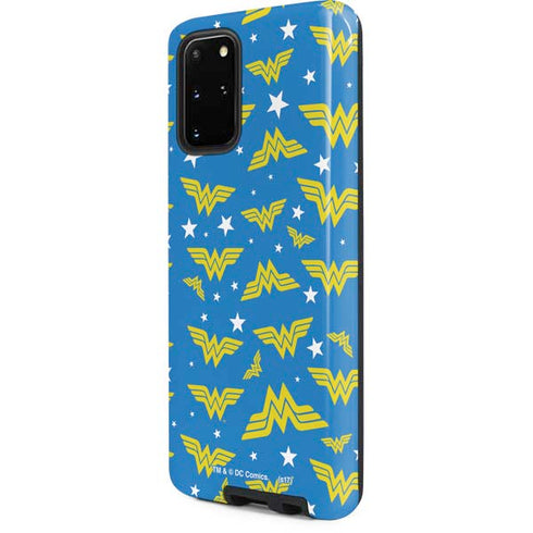 DC Comics Wonder Woman Pattern Galaxy S20 Plus Pro Case