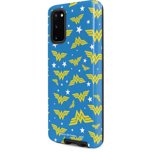 DC Comics Wonder Woman Pattern Galaxy S20 Pro Case