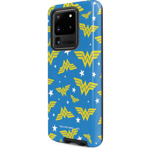 DC Comics Wonder Woman Pattern Galaxy S20 Ultra 5G Pro Case