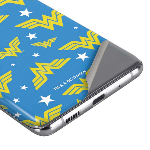 DC Comics Wonder Woman Pattern Galaxy S20 Ultra 5G Skin