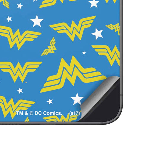 DC Comics Wonder Woman Pattern Galaxy S24 Skin