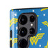 DC Comics Wonder Woman Pattern Galaxy S25 Ultra Impact Case