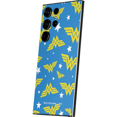 DC Comics Wonder Woman Pattern Galaxy S25 Ultra Skin