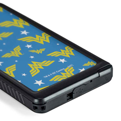 DC Comics Wonder Woman Pattern Galaxy S24 Ultra Waterproof Case
