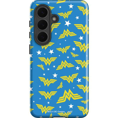 DC Comics Wonder Woman Pattern Galaxy S26 Impact Case