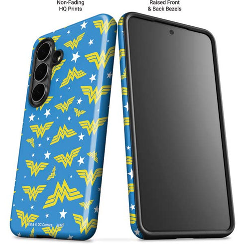DC Comics Wonder Woman Pattern Galaxy S26 Impact Case