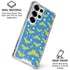 DC Comics Wonder Woman Pattern Galaxy S26 Ultra Clear Case