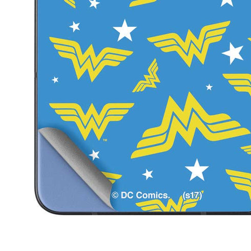DC Comics Wonder Woman Pattern Galaxy Z Fold5 5G Skin