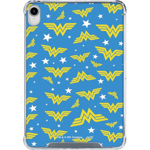DC Comics Wonder Woman Pattern iPad 11th Gen (2025) Clear Case