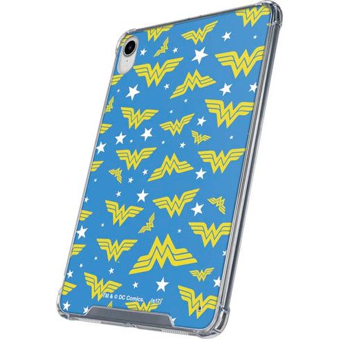 DC Comics Wonder Woman Pattern iPad 11th Gen (2025) Clear Case