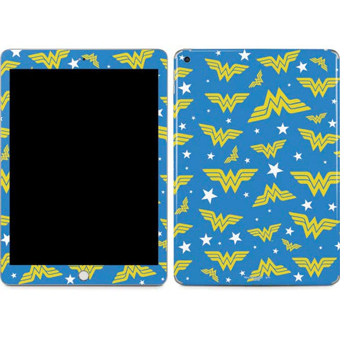 DC Comics Wonder Woman Pattern Apple iPad Skin
