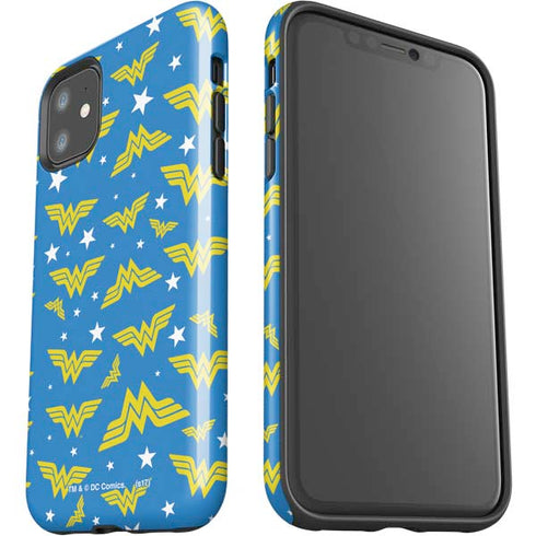 DC Comics Wonder Woman Pattern iPhone 11 Impact Case