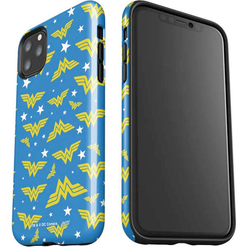 DC Comics Wonder Woman Pattern iPhone 11 Pro Max Impact Case
