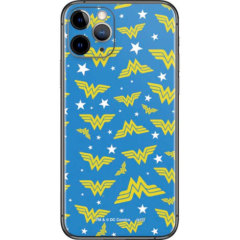 DC Comics Wonder Woman Pattern iPhone 11 Pro Skin