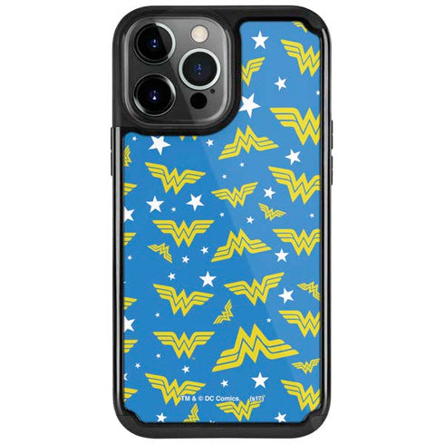 DC Comics Wonder Woman Pattern iPhone Cases
