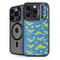 DC Comics Wonder Woman Pattern iPhone 14 Pro Max Kickstand Case