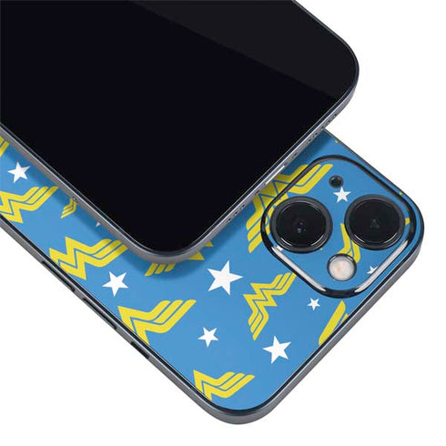 DC Comics Wonder Woman Pattern iPhone Skins
