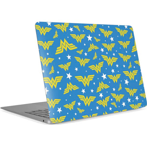 DC Comics Wonder Woman Pattern Apple MacBook Air Skin