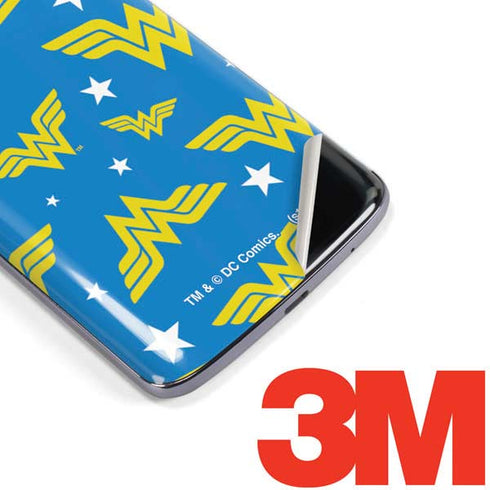 DC Comics Wonder Woman Pattern Moto E5 Plus Skin