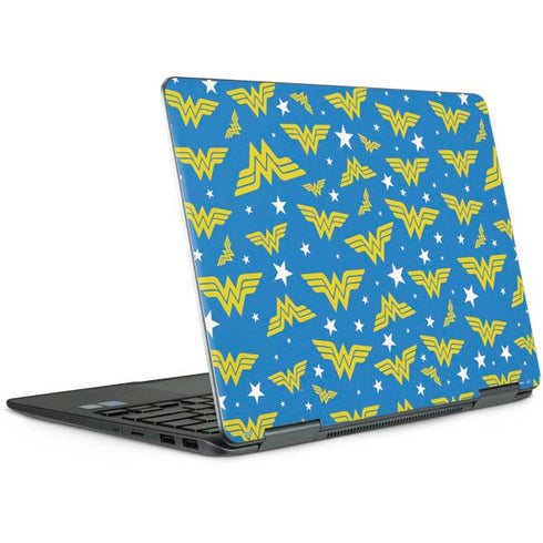 DC Comics Wonder Woman Pattern Notebook 9 Pro 13in (2017) Skin