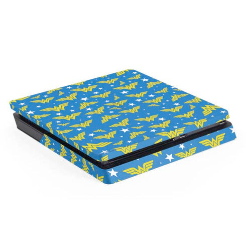 DC Comics Wonder Woman Pattern PlayStation PS4 Skins