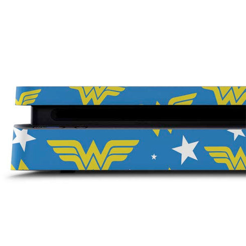 DC Comics Wonder Woman Pattern PS4 Slim Skin