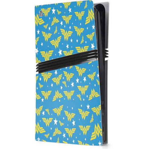 DC Comics Wonder Woman Pattern PlayStation PS5 Skins