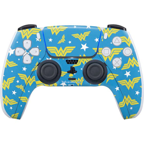 DC Comics Wonder Woman Pattern PlayStation PS5 Skins