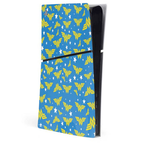 DC Comics Wonder Woman Pattern PlayStation PS5 Skins