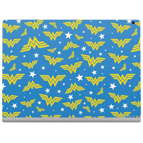 DC Comics Wonder Woman Pattern Surface Book 2 15in Skin