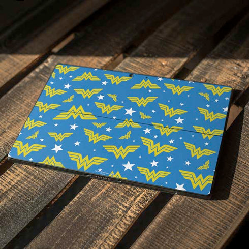 DC Comics Wonder Woman Pattern Surface Pro 7 Skin
