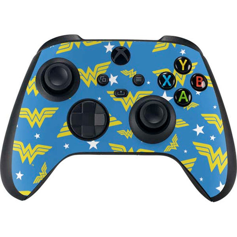 DC Comics Wonder Woman Logo Pattern Xbox Series X Bundle Skin