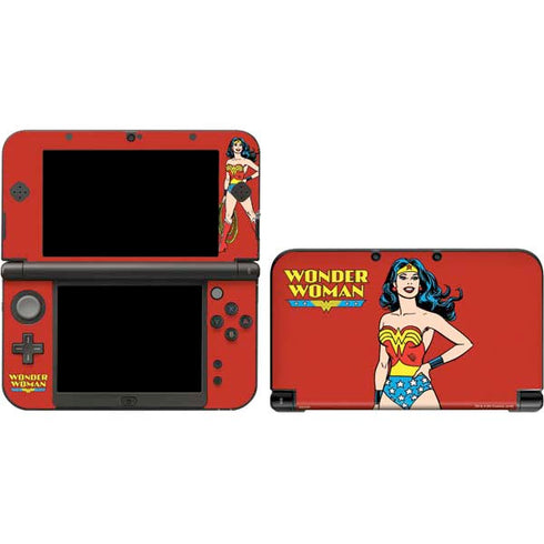 DC Comics Wonder Woman Portrait Nintendo Skins