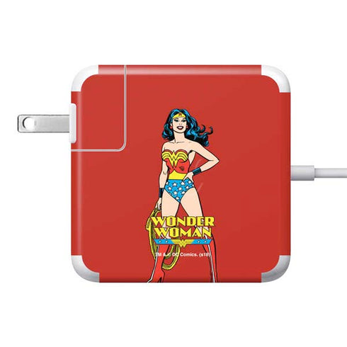 DC Comics Wonder Woman Portrait 85W Power Adapter (15 and 17 inch MacBook Pro Charger) Skin
