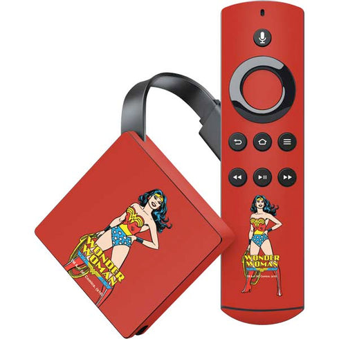 DC Comics Wonder Woman Portrait Amazon Fire TV Skin