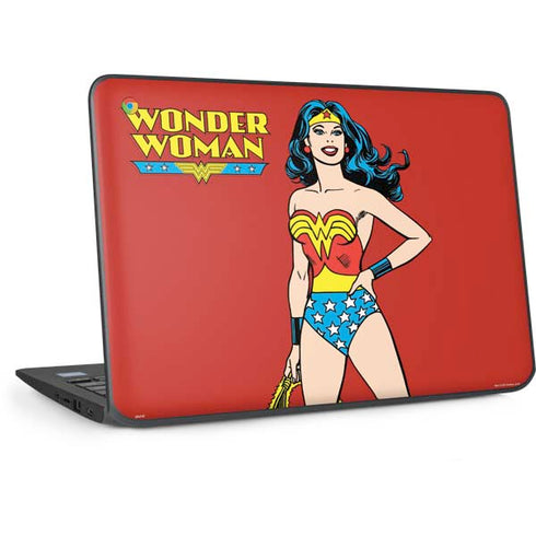 DC Comics Wonder Woman Portrait HP Chromebook Skin