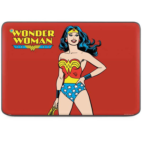 DC Comics Wonder Woman Portrait HP Chromebook Skin