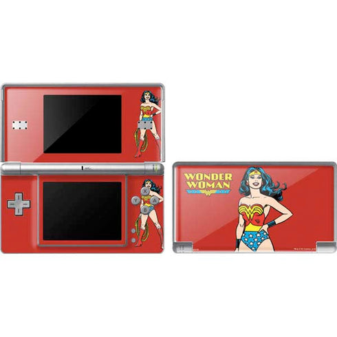 DC Comics Wonder Woman Portrait Nintendo Skins