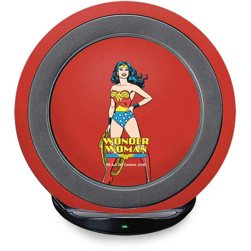 DC Comics Wonder Woman Portrait Fast Charge Wireless Charging Stand Skin