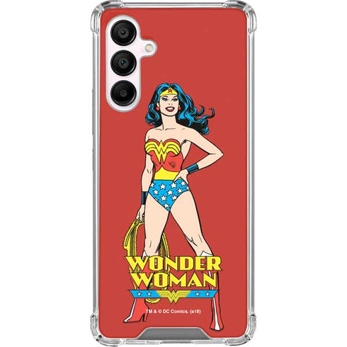 DC Comics Wonder Woman Portrait Galaxy A16 5G Clear Case