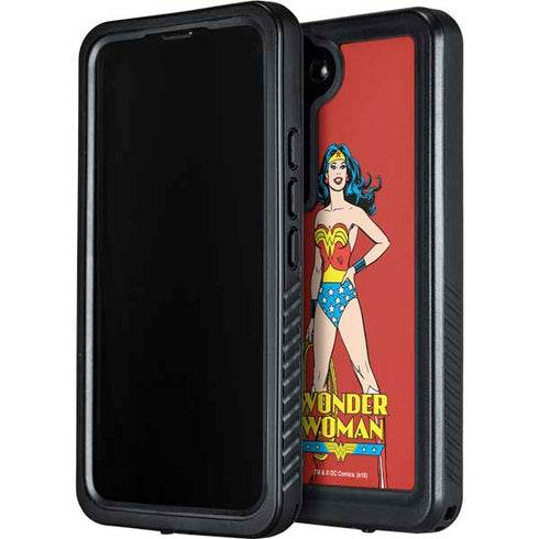 DC Comics Wonder Woman Portrait Galaxy S24 Plus Waterproof Case