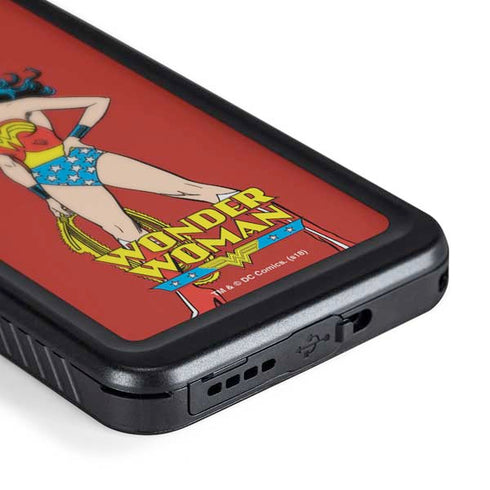 DC Comics Wonder Woman Portrait Galaxy S24 Plus Waterproof Case