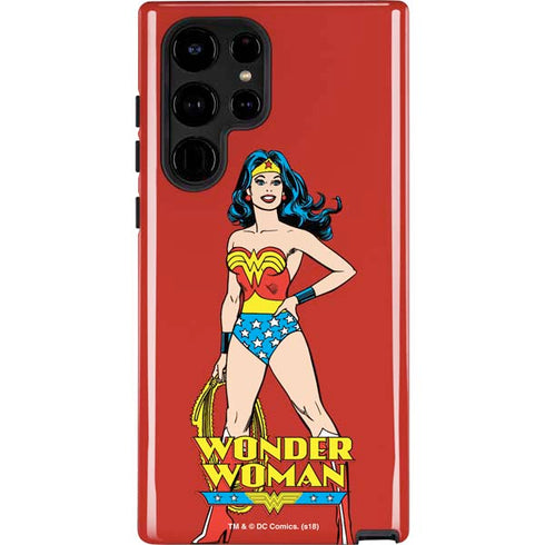 DC Comics Wonder Woman Portrait Galaxy Cases