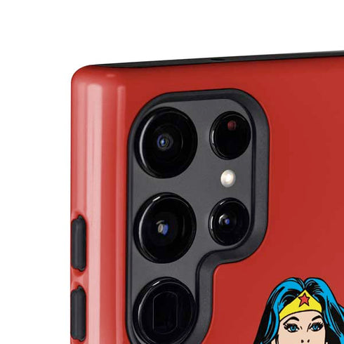 DC Comics Wonder Woman Portrait Galaxy S25 Ultra Impact Case