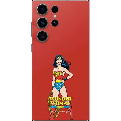 DC Comics Wonder Woman Portrait Galaxy S25 Ultra Skin