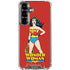 DC Comics Wonder Woman Portrait Galaxy S26 Plus Clear Case