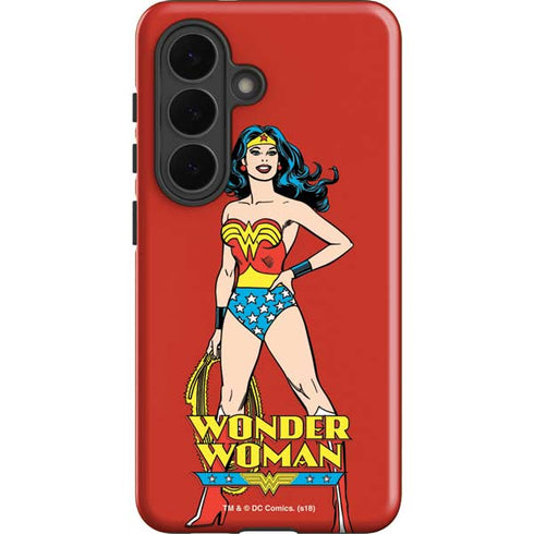 DC Comics Wonder Woman Portrait Galaxy S26 Plus Impact Case