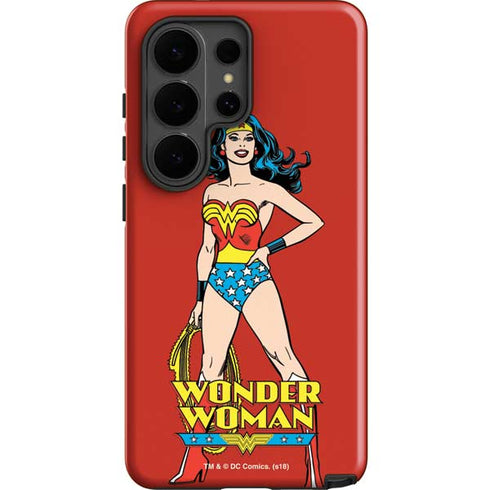 DC Comics Wonder Woman Portrait Galaxy S26 Ultra Impact Case