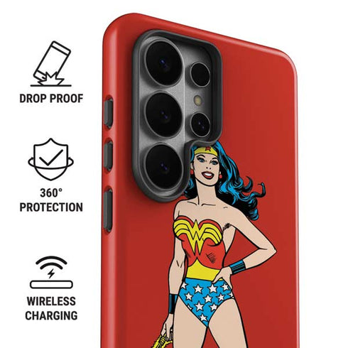 DC Comics Wonder Woman Portrait Galaxy S26 Ultra Impact Case