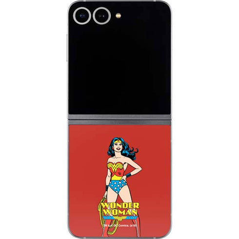 DC Comics Wonder Woman Portrait Galaxy Z Flip6 Skin